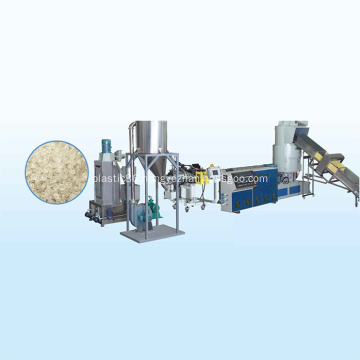 PP PE film plastic granulator pelletizing machine